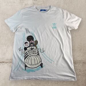 Adidas Originals x Star Wars Graphic Shirt XXL White Limited Edition RARE Y2K